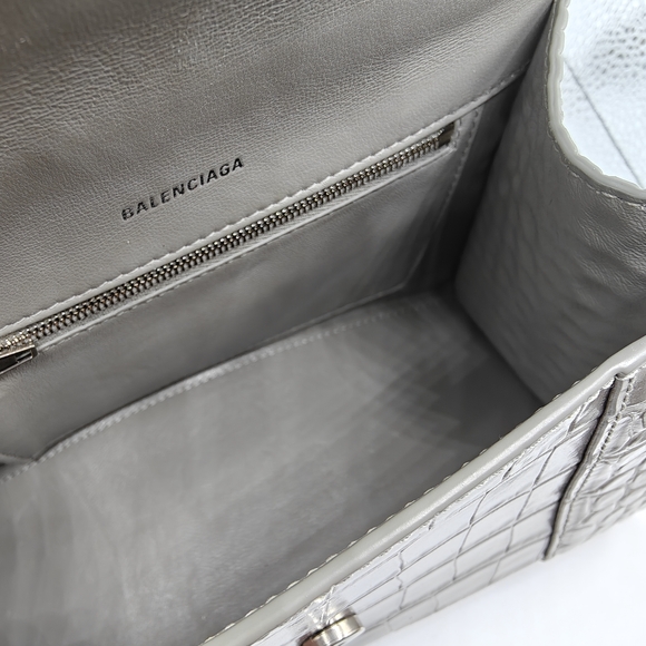 Balenciaga Hourglass Medium Bag Grey - Picture 6 of 8